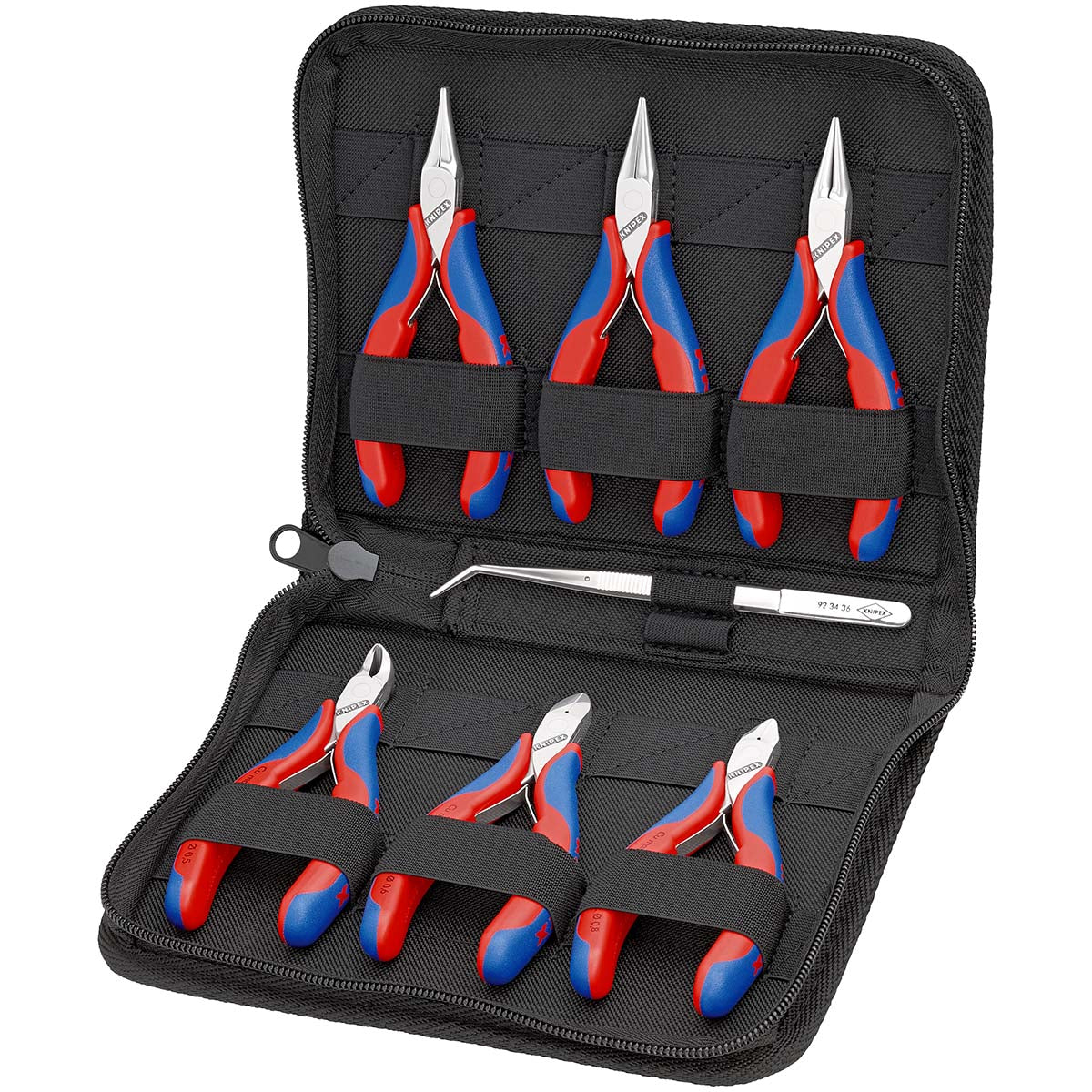 Knipex Elektronik-Zangen-Set 7teilig Etui jetzt kaufen - Aktionskönig