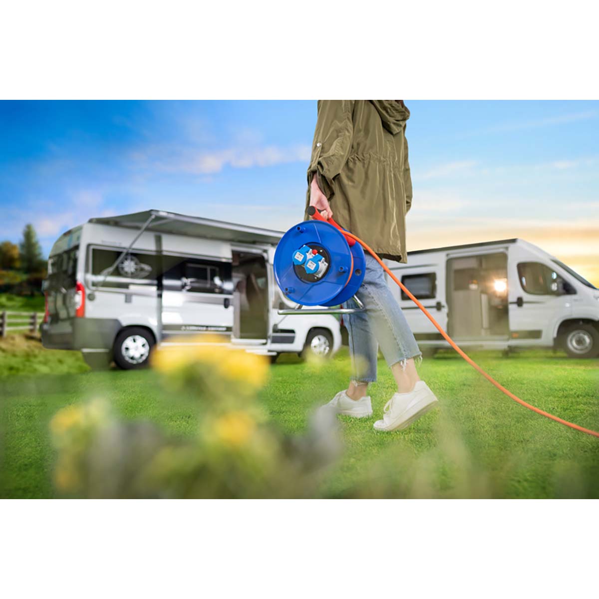 Brennenstuhl Kabeltrommel 25m CEE Camping jetzt kaufen - Aktionskönig