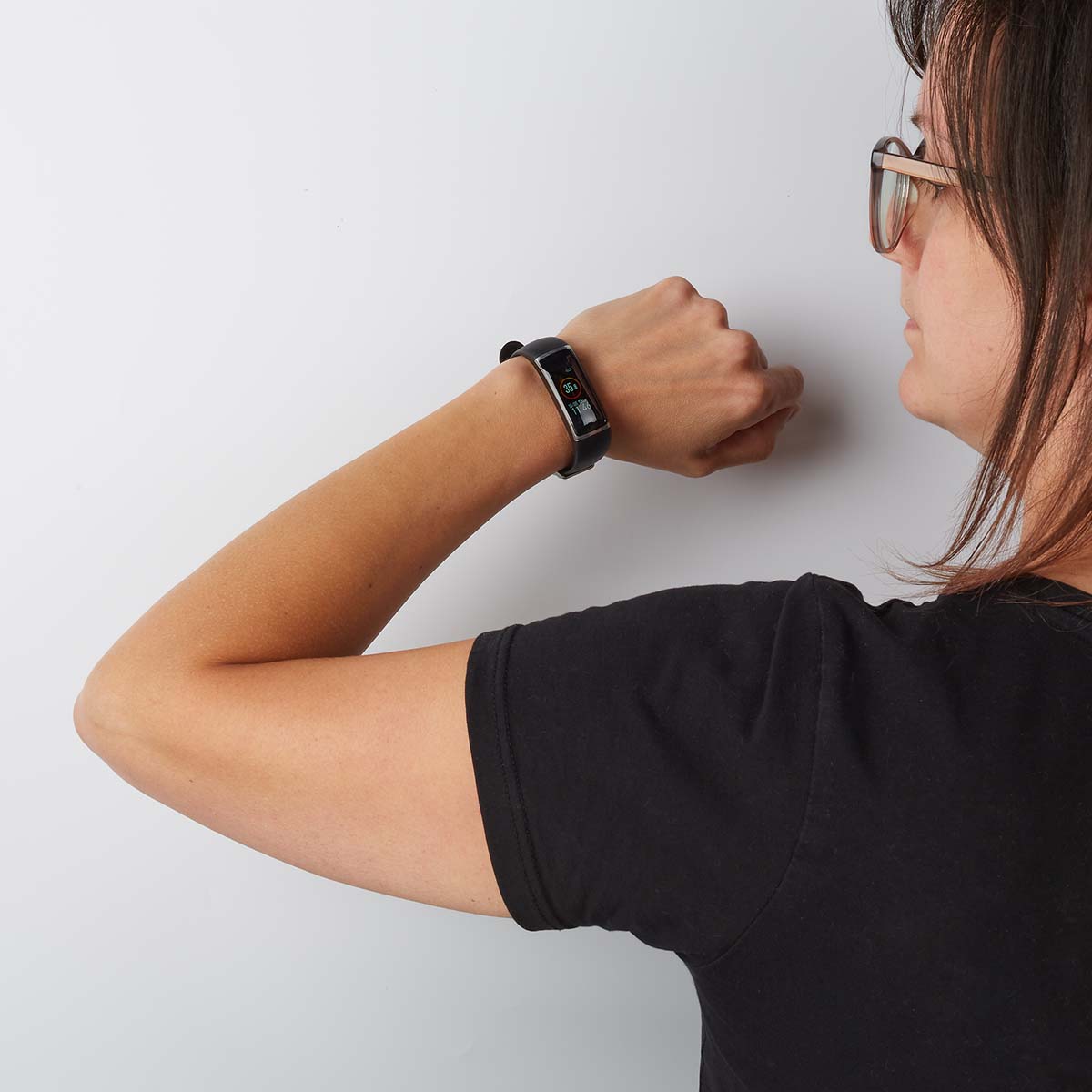 Smartwatch Armbanduhr Uhr LCD IP67 schwrz jetzt kaufen - Aktionskönig
