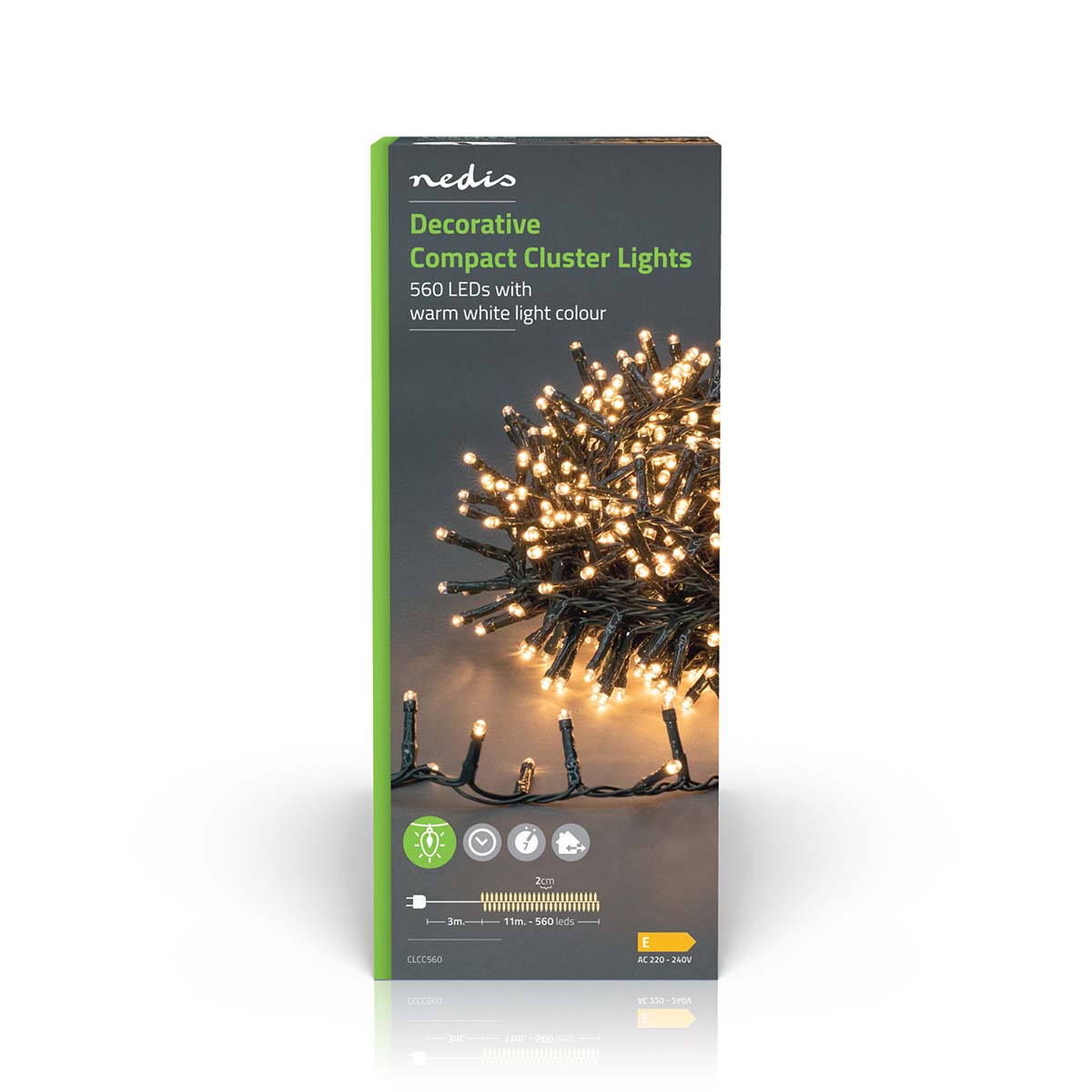 Lichterkette LED-Bündel kompakt 560 LEDs 11,2m jetzt kaufen - Aktionskönig