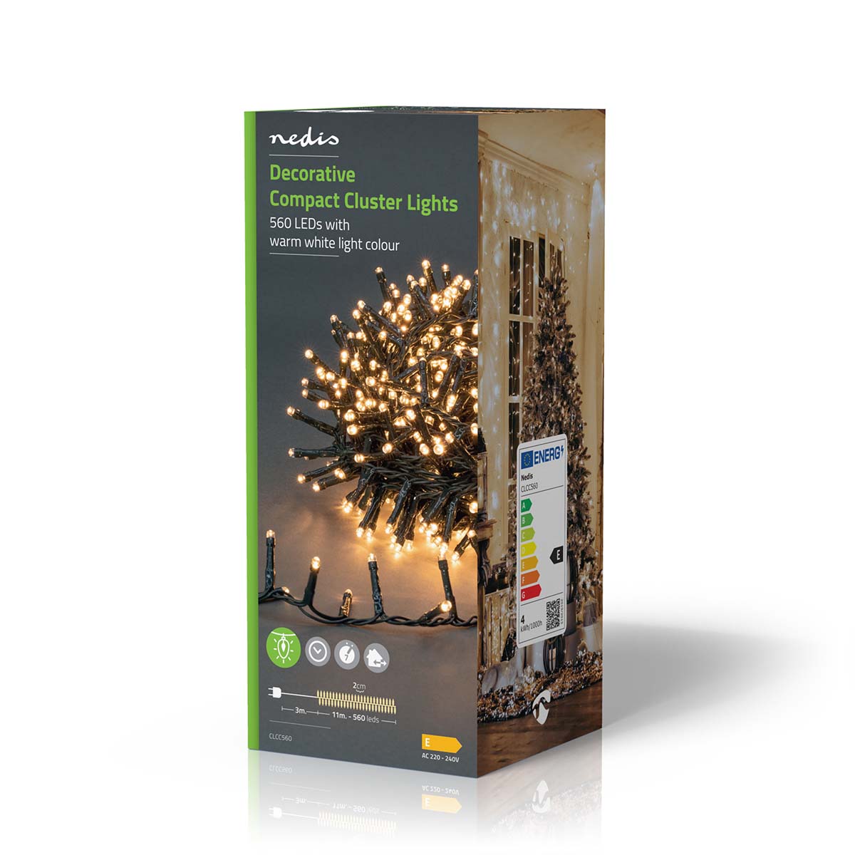 Lichterkette LED-Bündel kompakt 560 LEDs 11,2m jetzt kaufen - Aktionskönig