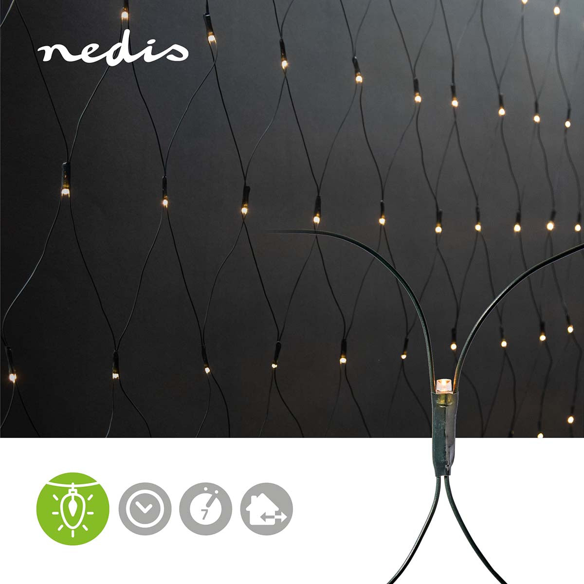 Lichterkette Netz warmw 320 LEDs 3x1,5m jetzt kaufen - Aktionskönig