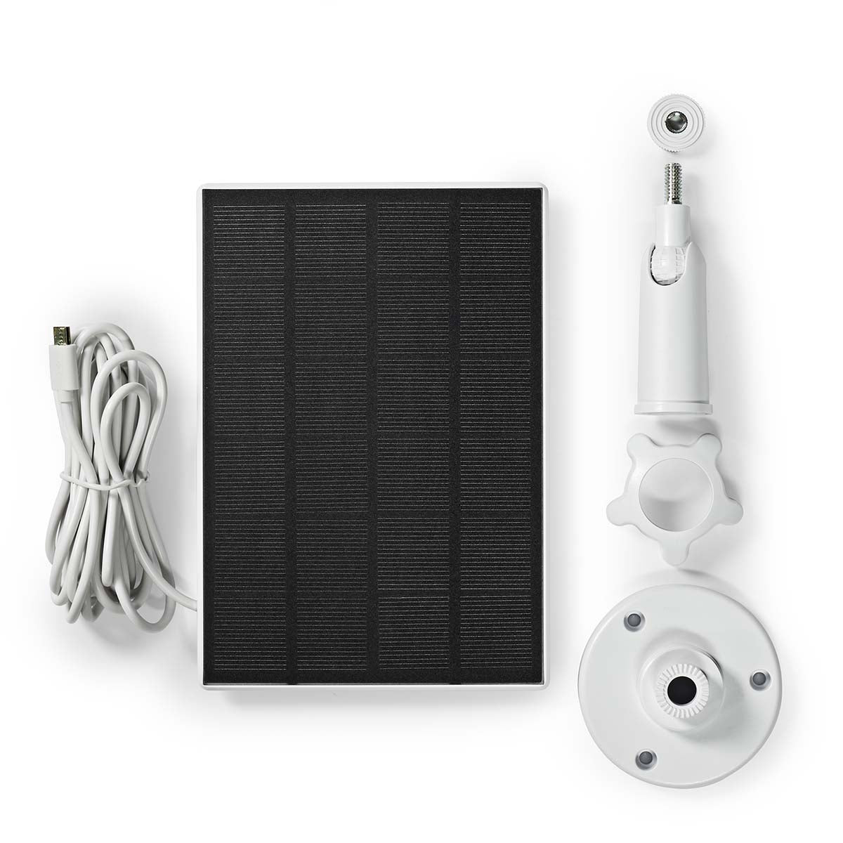 Sonnenkollektor 4.5 V DC, 0.5 A A, Micro USB, Kabellänge: 3 m, Zubehör für: WIFICBO30WT (EAN 5412810404063)