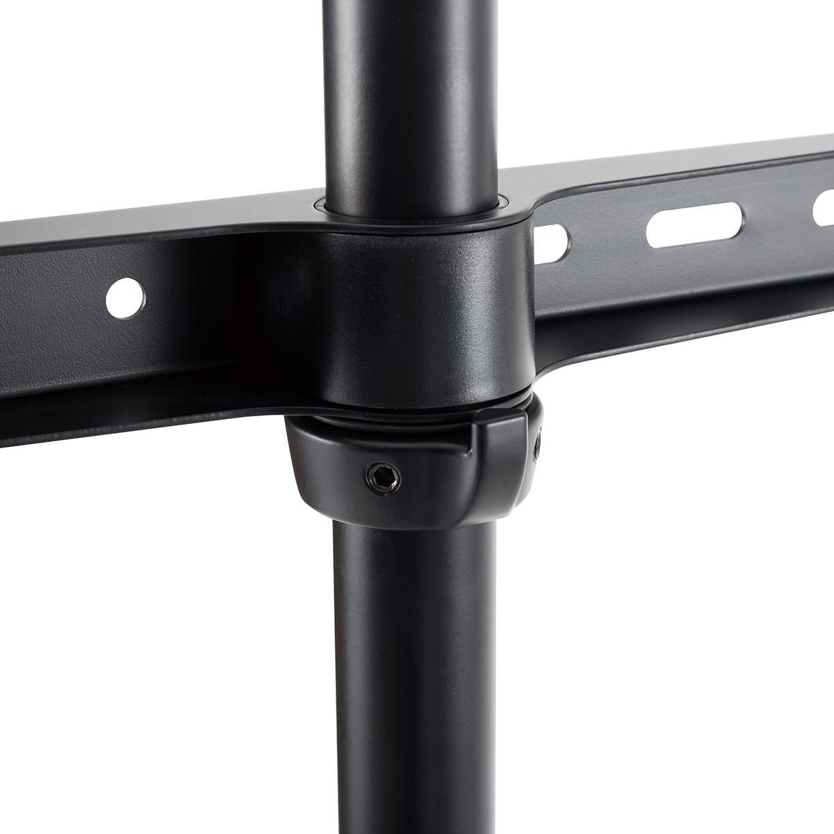 TV Bodenständer 50-65" Skandinavisches Design drehbar schwarz jetzt kaufen - Aktionskönig