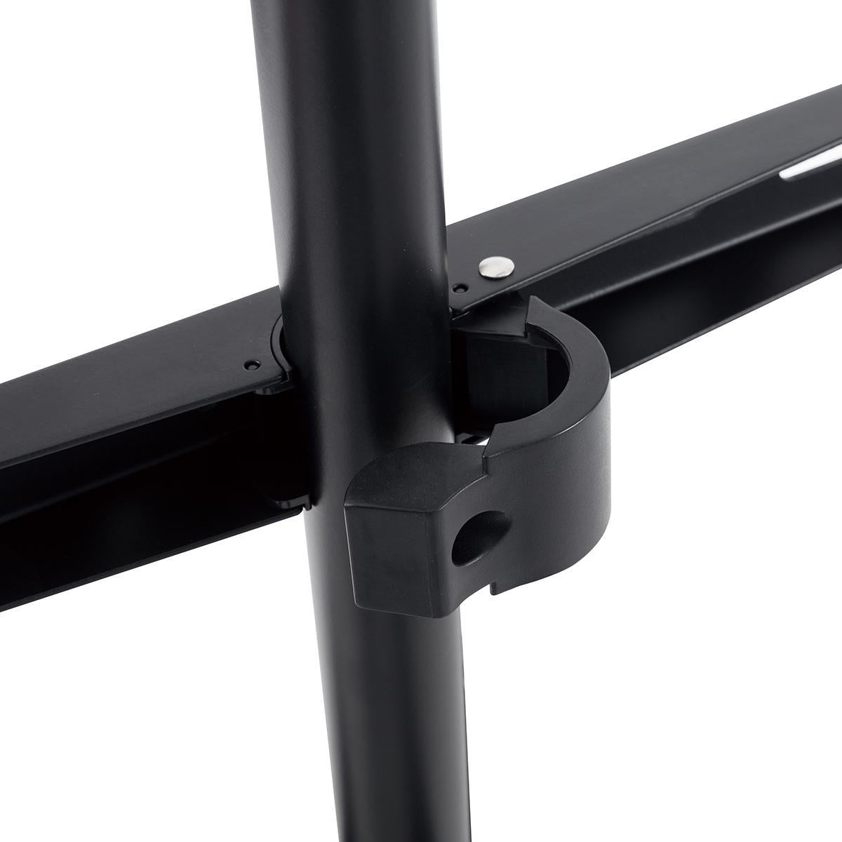 TV Bodenständer 50-65" Skandinavisches Design drehbar schwarz jetzt kaufen - Aktionskönig