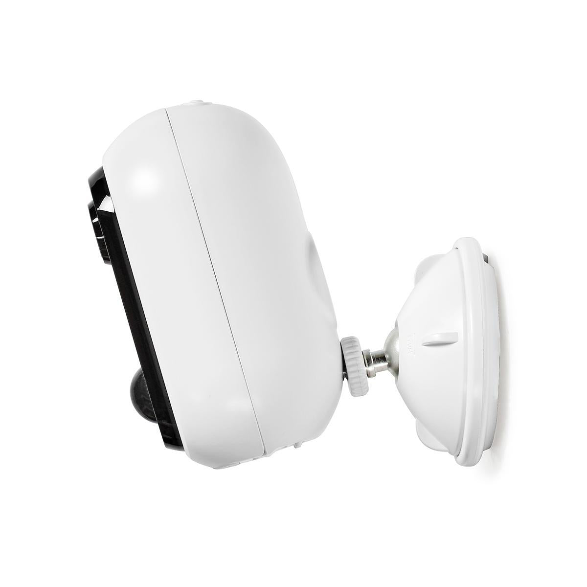 Außenkamera, Wi-Fi, Full HD 1080p, IP65, Max. Batterie-Lebensdauer: 4 Monate, Cloud Speicher (optional) / microSD (nicht enthalten), 5V DC, mit Bewegungssensor, Nachtsicht, SmartLife Android™ / IOS