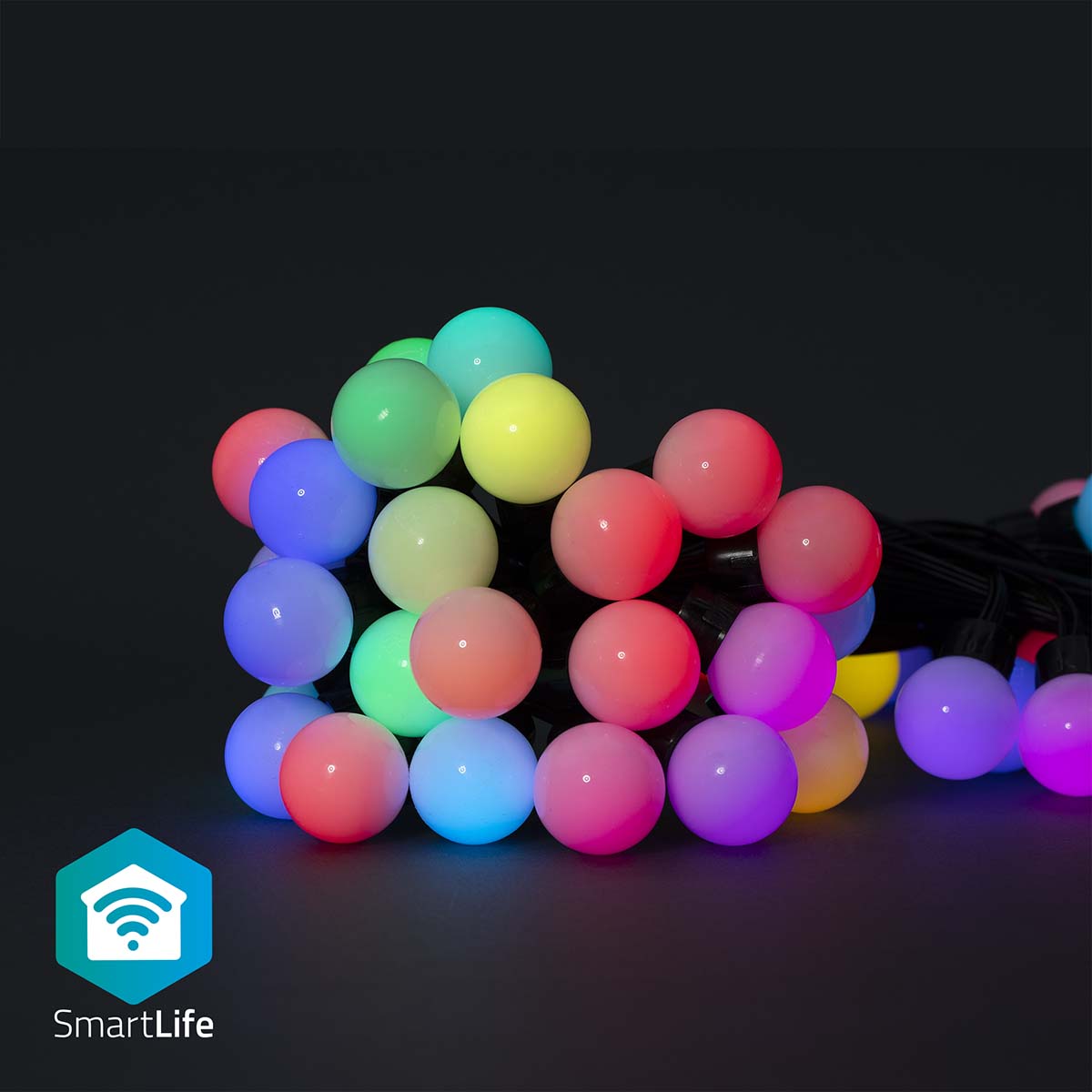 LED-Party-Lichterkette RGB 48 LEDs 10,8m jetzt kaufen - Aktionskönig