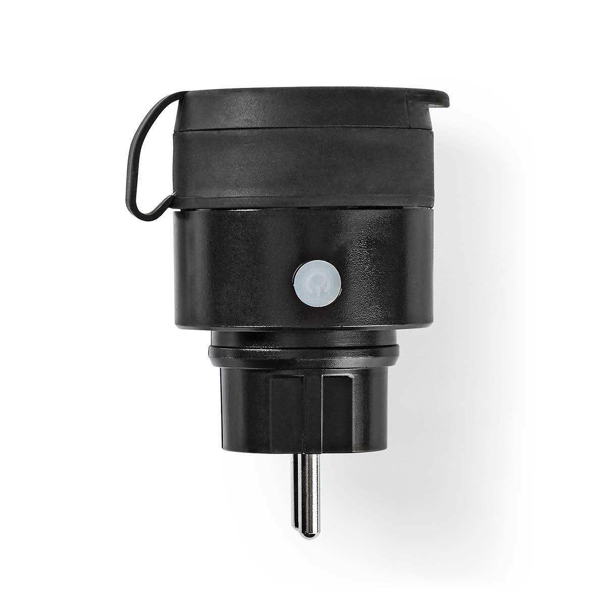 Smart Stecker zum Geräte ein- und ausschalten Stromsparen Strom sparen| Wi-Fi, IP44, 3680 W, Schutzkontakt / Typ F (CEE 7/7), -5 bis +40°C, SmartLife Android™ / IOS