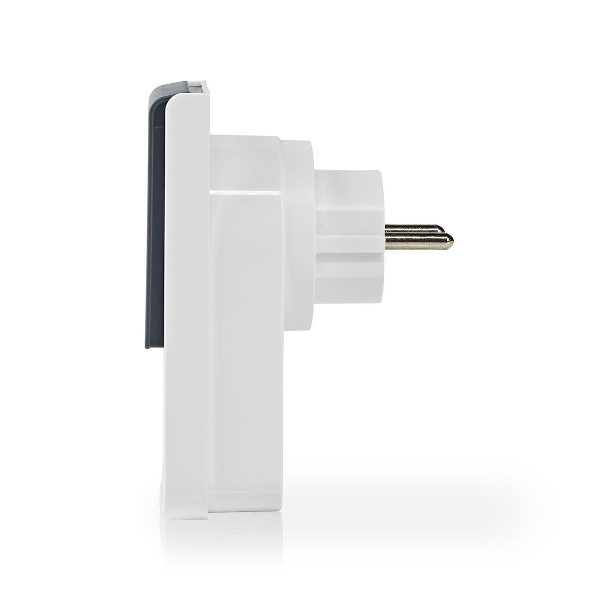 Smart Stecker, Wi-Fi, IP44 für den Aussenbereich, Leistungsmesser Strom Wattmeter Stromverbrauch messen, 3680 W, Schutzkontakt / Typ F (CEE 7/7), -30 bis +40°C, SmartLife Android™ / IOS