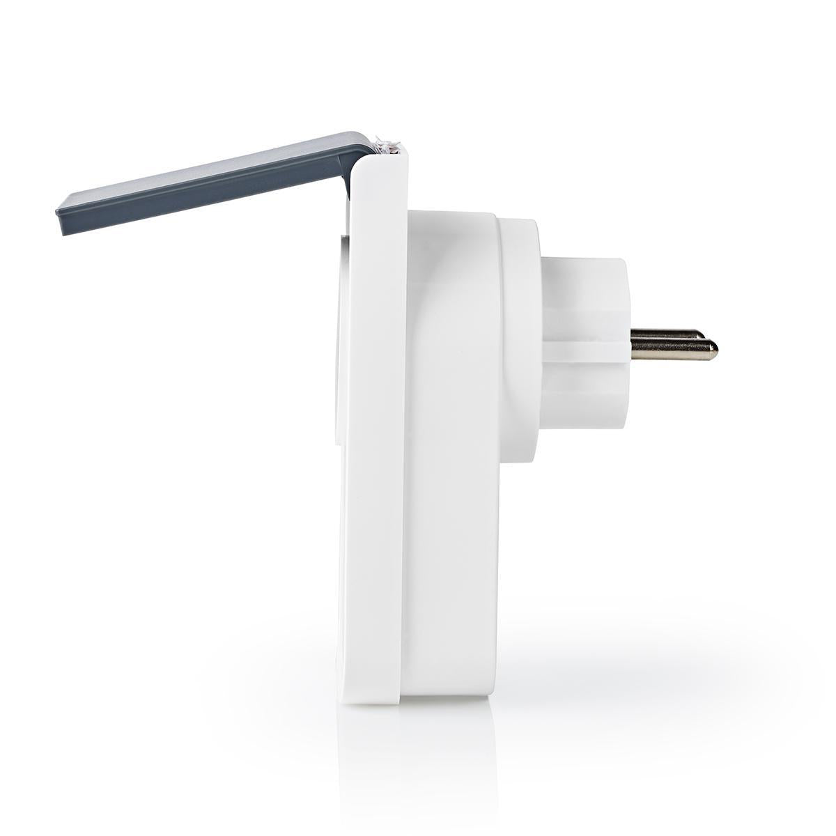 Smart Stecker, Wi-Fi, IP44 für den Aussenbereich, Leistungsmesser Strom Wattmeter Stromverbrauch messen, 3680 W, Schutzkontakt / Typ F (CEE 7/7), -30 bis +40°C, SmartLife Android™ / IOS