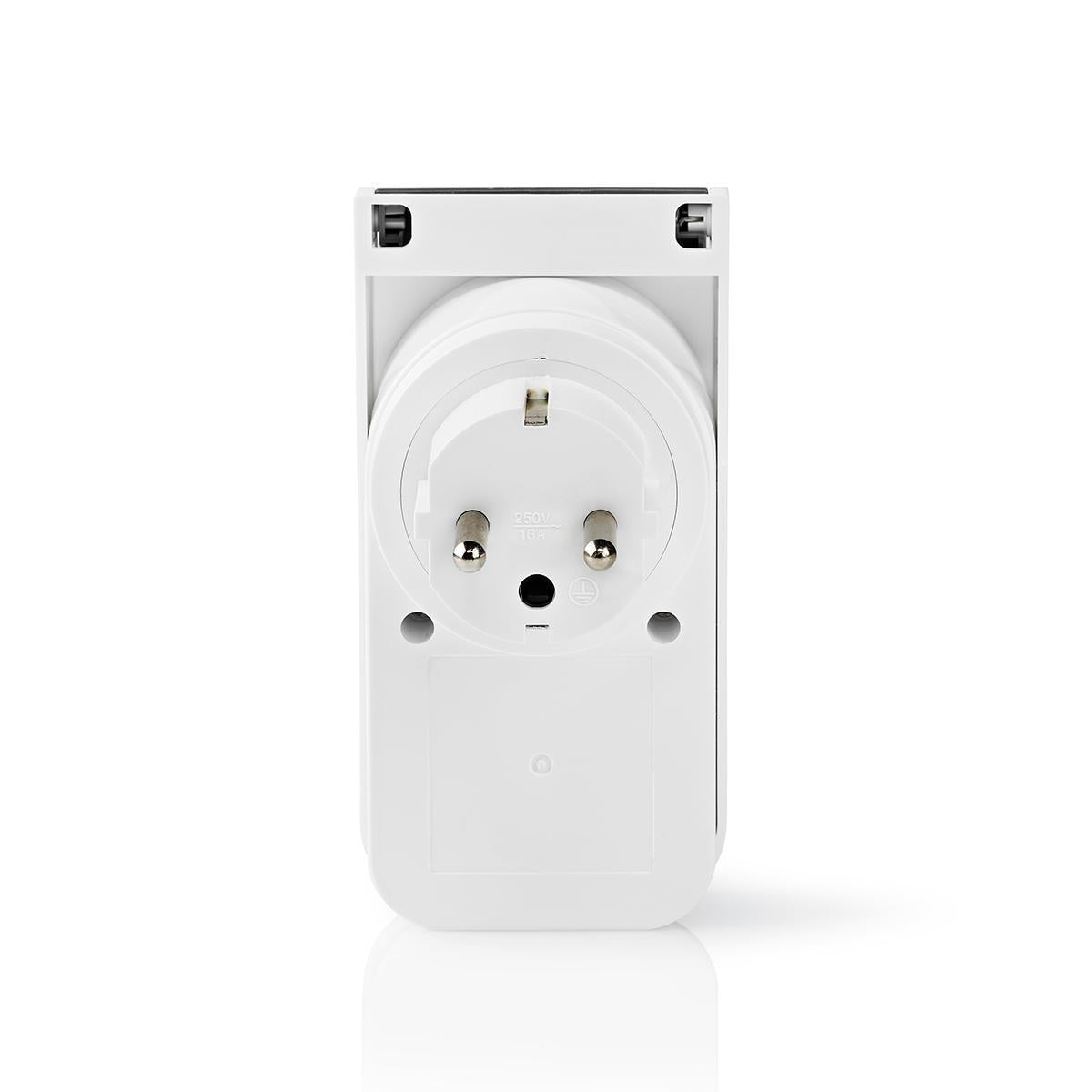 Smart Stecker, Wi-Fi, IP44 für den Aussenbereich, Leistungsmesser Strom Wattmeter Stromverbrauch messen, 3680 W, Schutzkontakt / Typ F (CEE 7/7), -30 bis +40°C, SmartLife Android™ / IOS