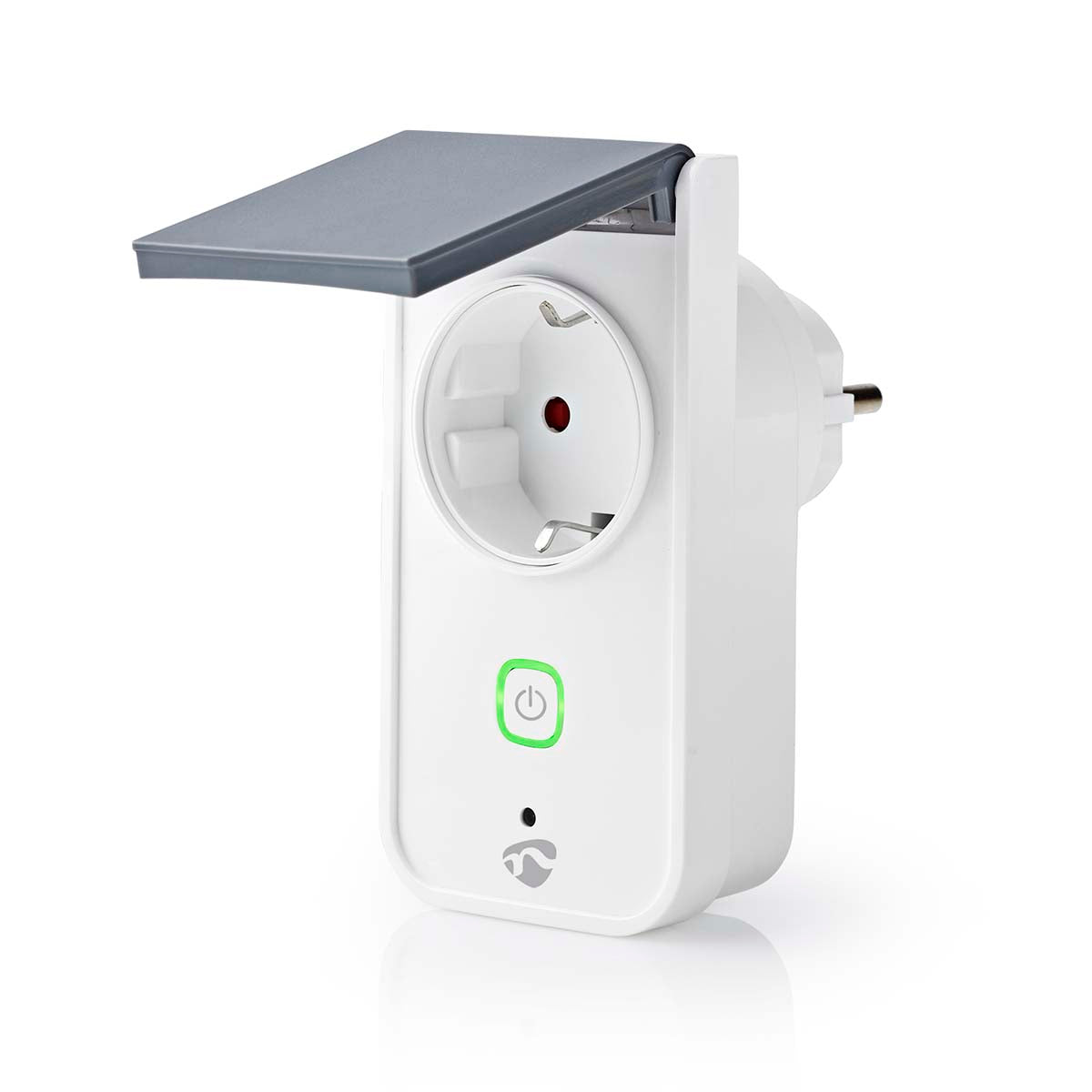 Smart Stecker, Wi-Fi, IP44 für den Aussenbereich, Leistungsmesser Strom Wattmeter Stromverbrauch messen, 3680 W, Schutzkontakt / Typ F (CEE 7/7), -30 bis +40°C, SmartLife Android™ / IOS