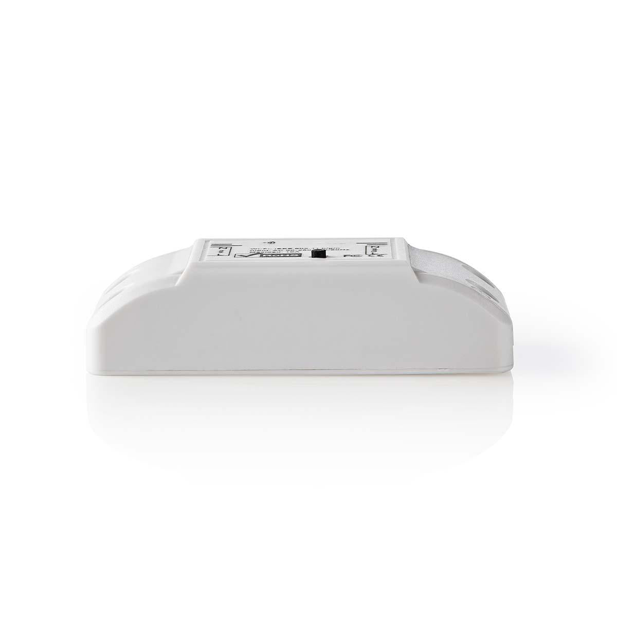 Strom-Umschalter für eigene Geräte, Lampen etc., schaltbar zum Strom sparen, WLAN, 2400W, 90x40x25mm, mit Klemmleiste, Smartlife Android™ & iOS
