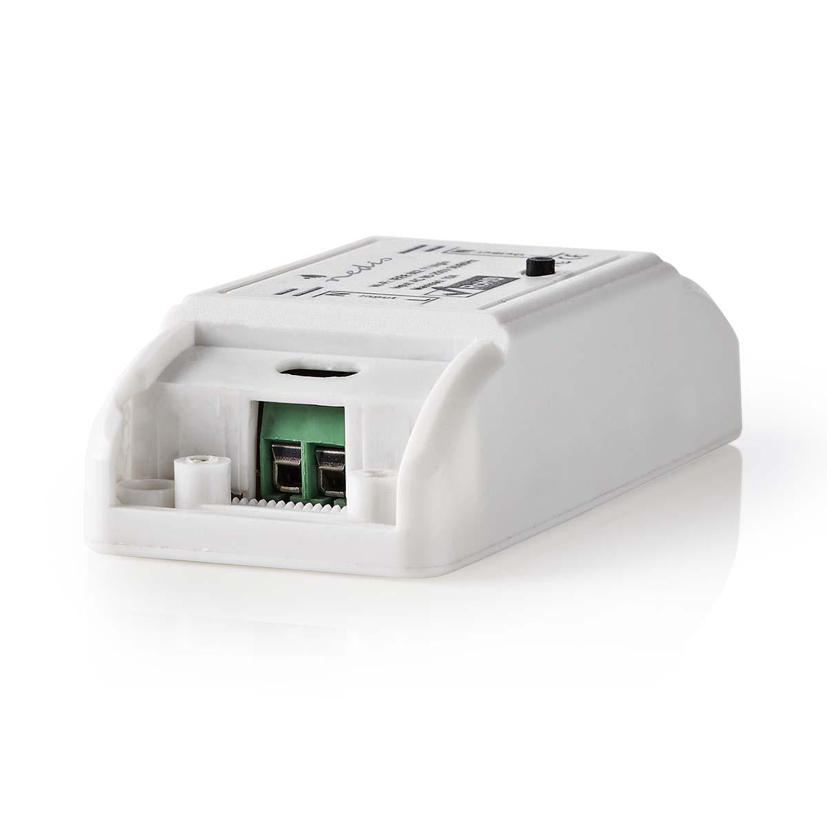 Strom-Umschalter für eigene Geräte, Lampen etc., schaltbar zum Strom sparen, WLAN, 2400W, 90x40x25mm, mit Klemmleiste, Smartlife Android™ & iOS