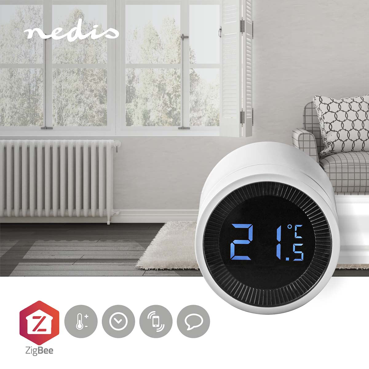 Smart Heizkörpersteuerung Thermostat LCD jetzt kaufen - Aktionskönig