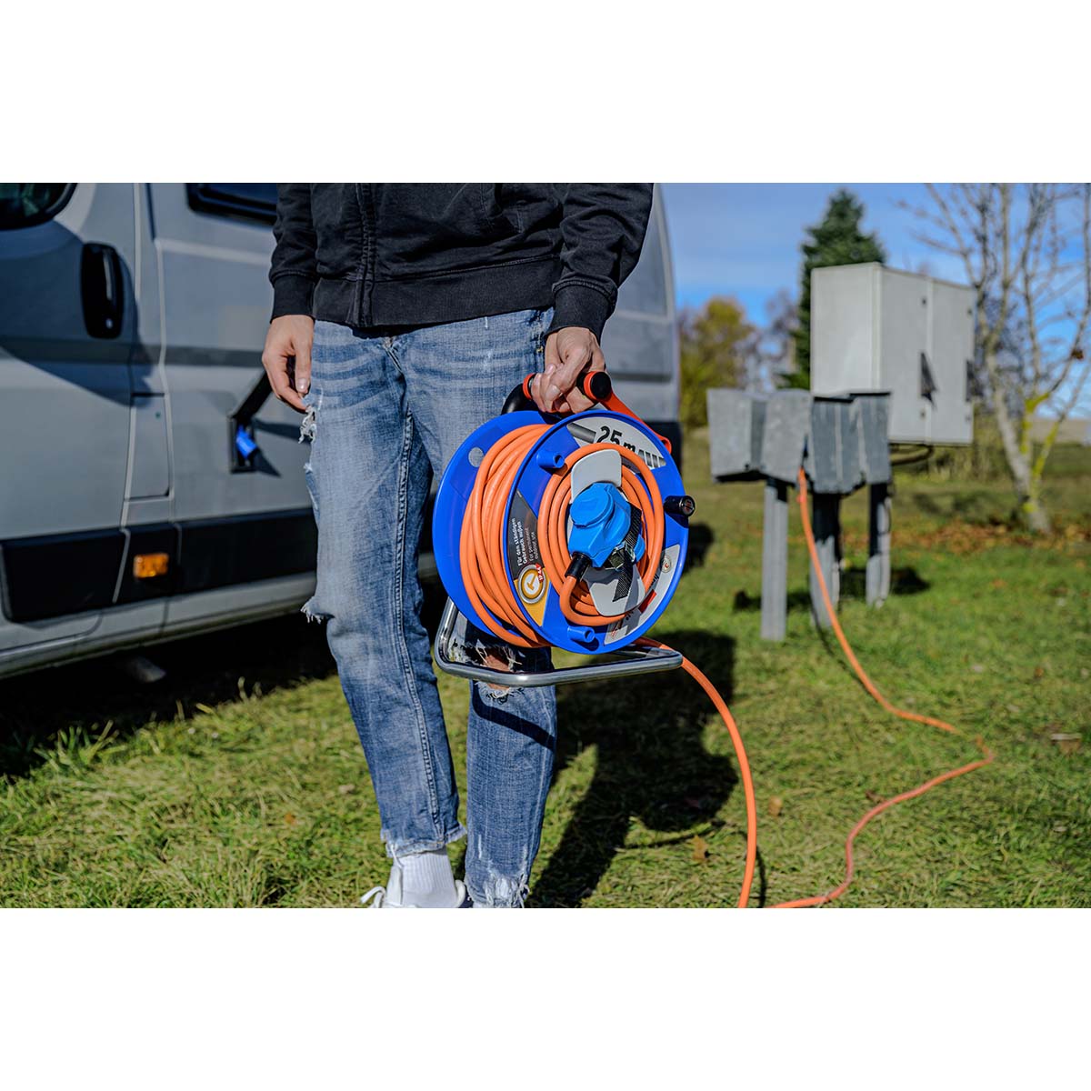 Brennenstuhl CEE-Kabeltrommel 25m Camping jetzt kaufen - Aktionskönig
