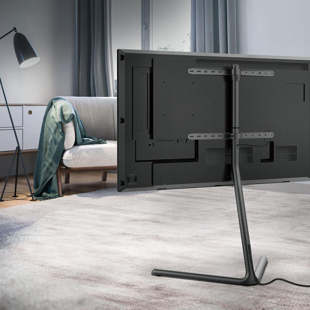 TV Bodenständer 49-70" 40kg V-Design schwarz jetzt kaufen - Aktionskönig 