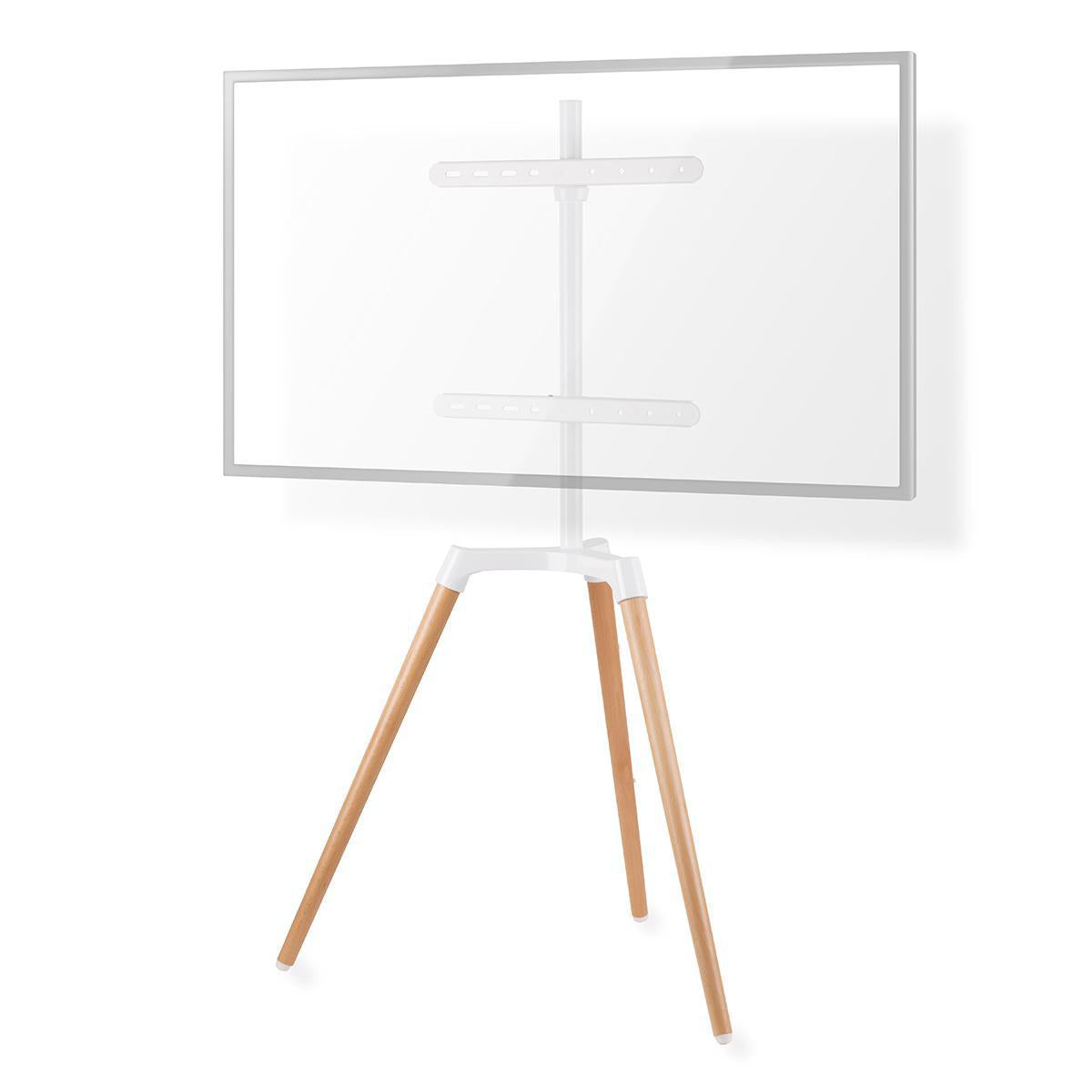 TV Bodenständer 50-65" Skandinavisches Design drehbar weiß jetzt kaufen - Aktionskönig 