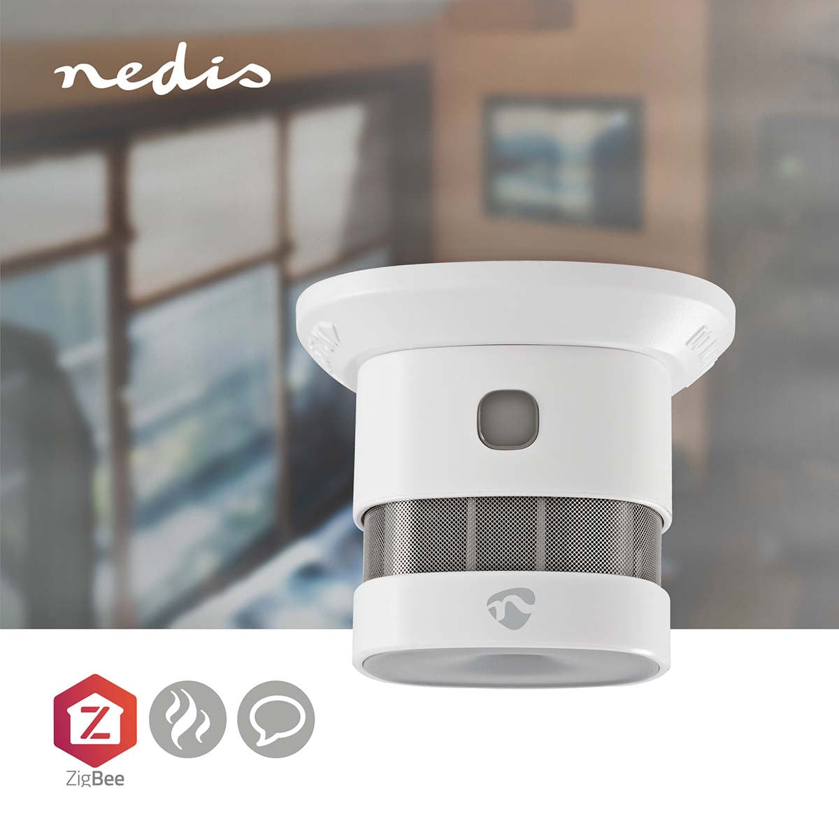 Smart Rauchmelder Zigbee 3.0 85 dB, Weiss jetzt kaufen - Aktionskönig