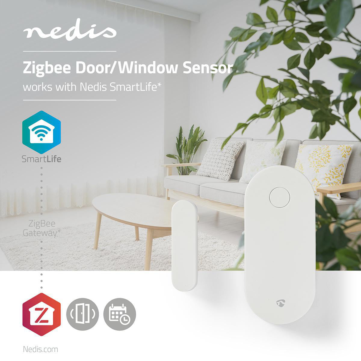Smart-Tür / Fenster-Sensor, Zigbee 3.0 jetzt kaufen - Aktionskönig